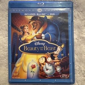 Beauty and the Beast (Blu-ray/DVD, 2010, 3-Disc‎ Set, Diamond Edition)